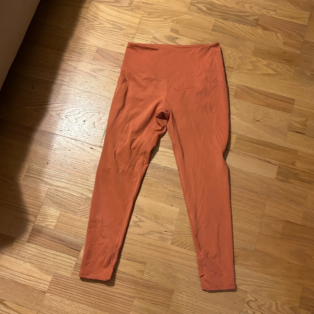 Women's Orange Athletic Pants